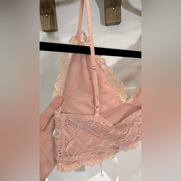 NWT Jonathan Simkhai Lace Bralette Desert Rose Pink XS - Picture 6 of 9